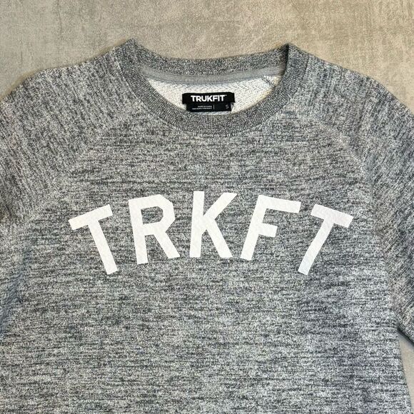 TRUKFIT Women’s Heather Gray Sweatshirt - Size Small - Picture 2 of 6